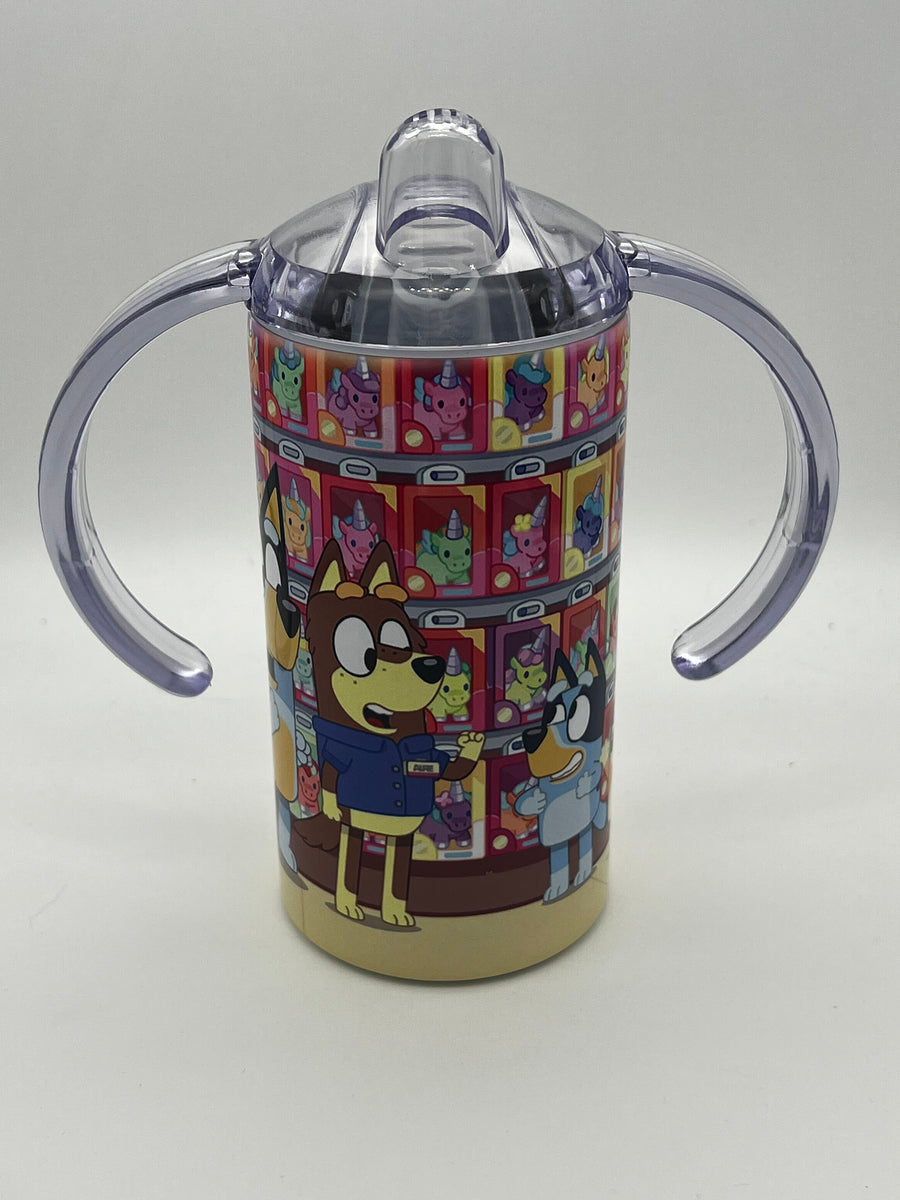 Bluey 12 oz Sippy Cup – J and F Creations