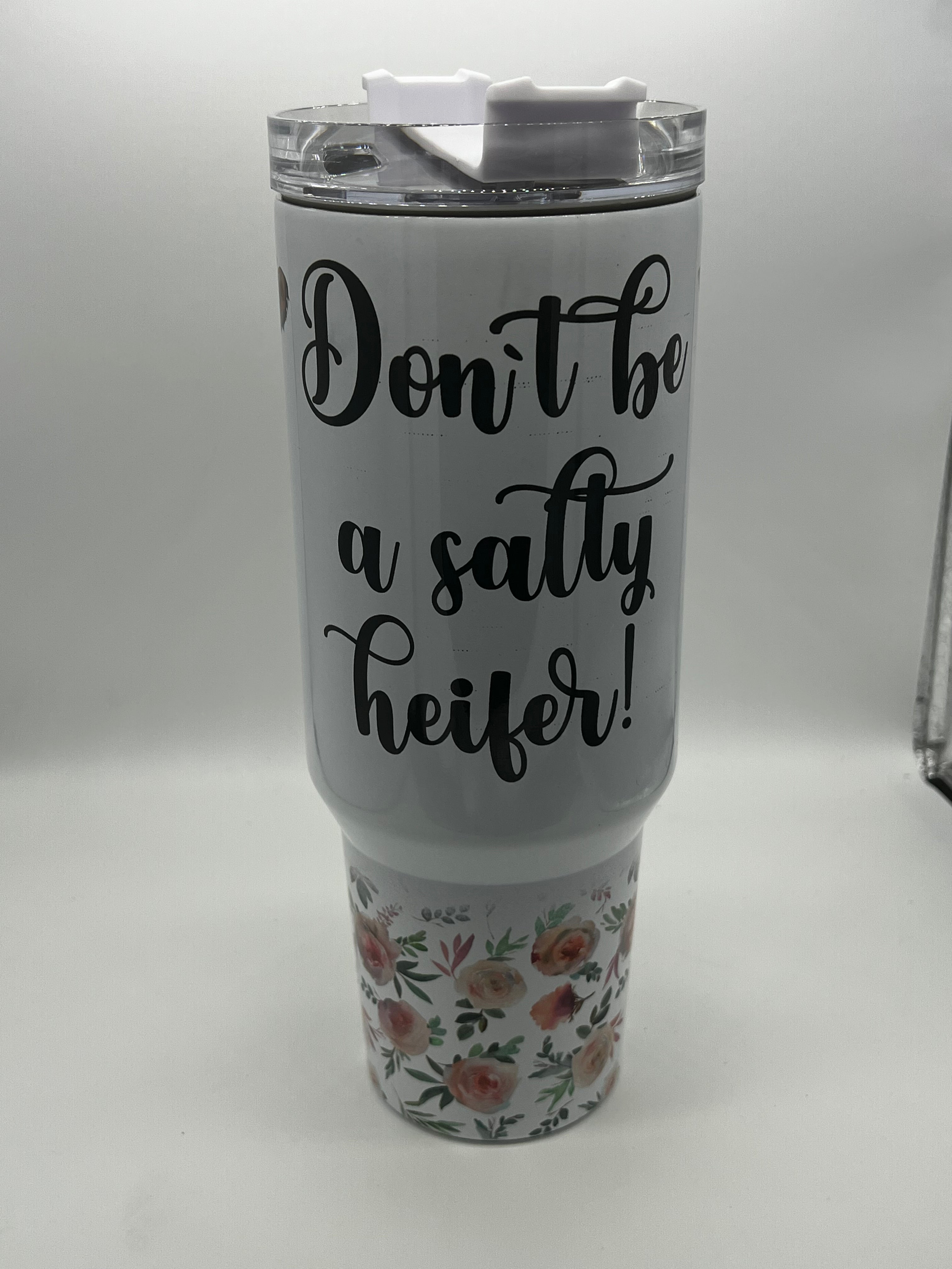 40 oz Salty Hiefer Tumbler