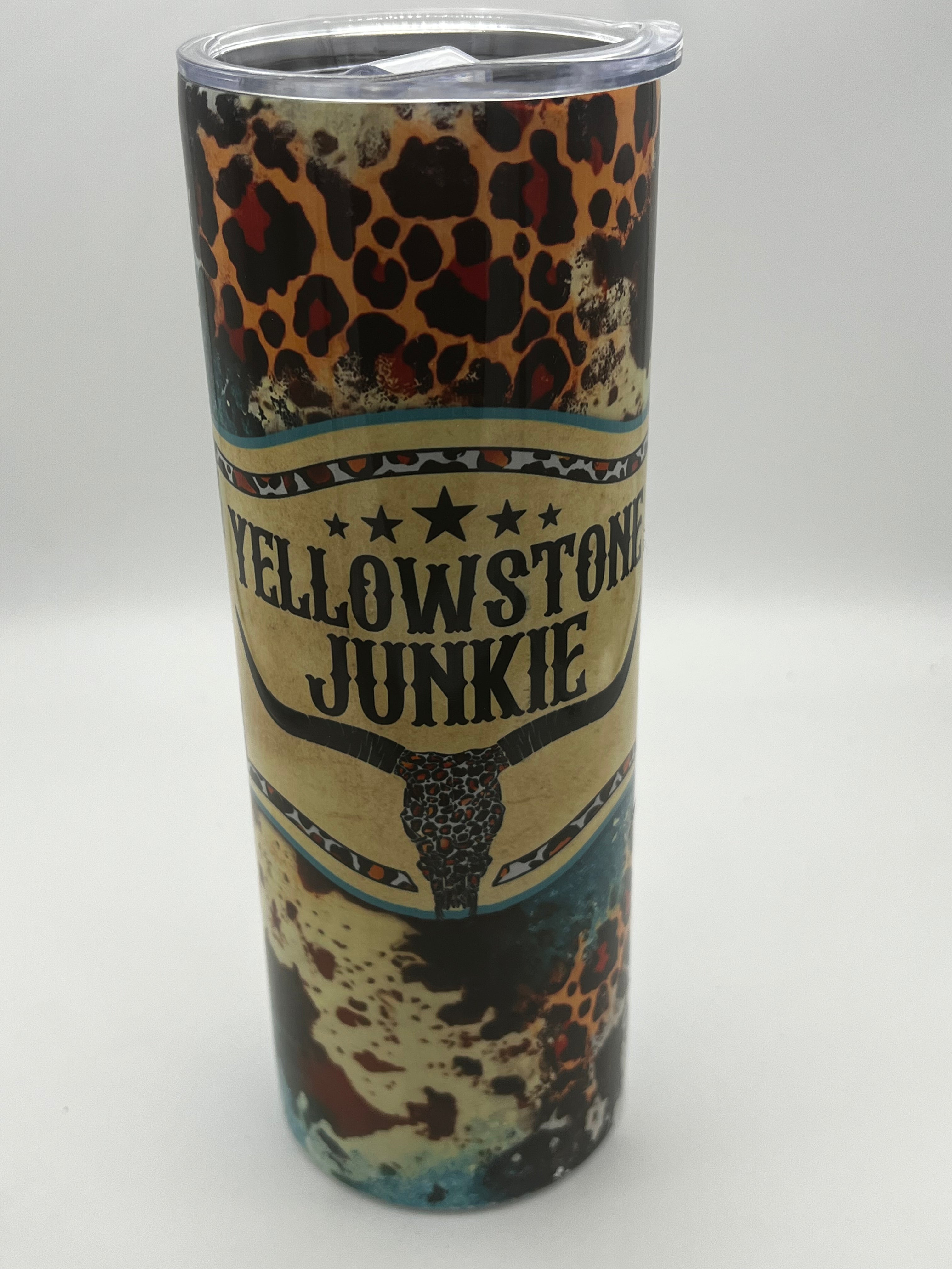 Yellowstone Junkie 20 oz Tumbler!