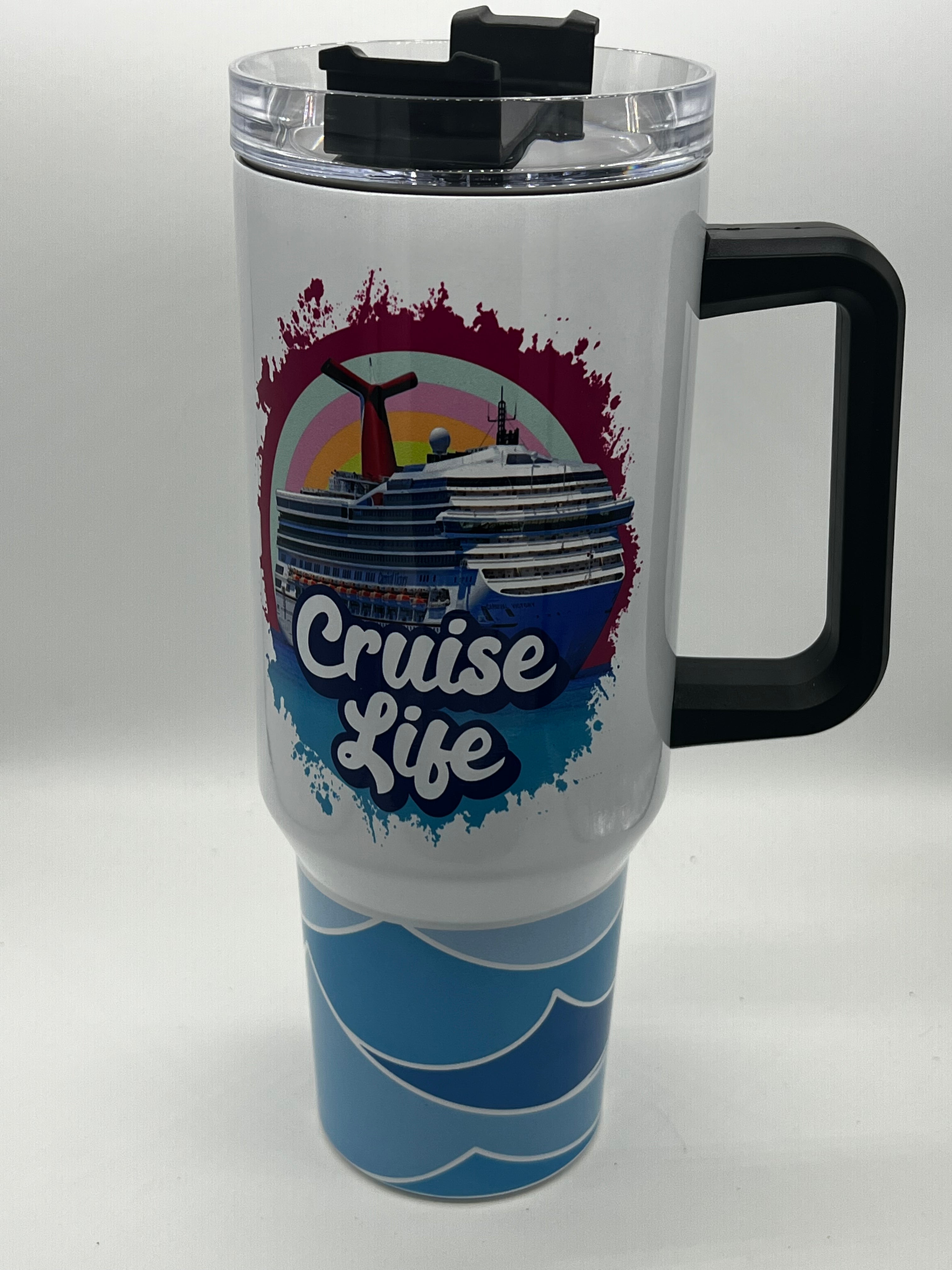 40 oz Cruise Life Tumbler