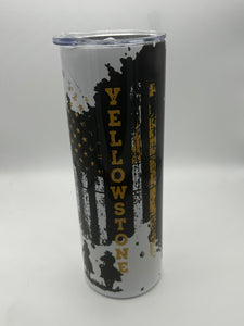 Yellowstone flag 20 oz Tumbler!