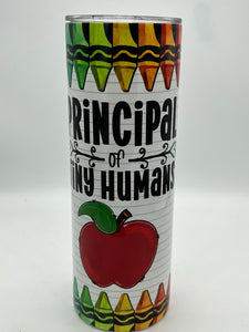 Principal of Tiny Humans 20 oz. Tumbler