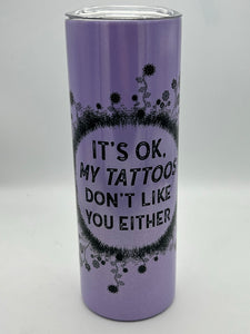 Tattoo 20 oz. Tumbler