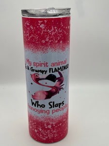 Spirit Animal Flamingo 20 oz. Tumbler