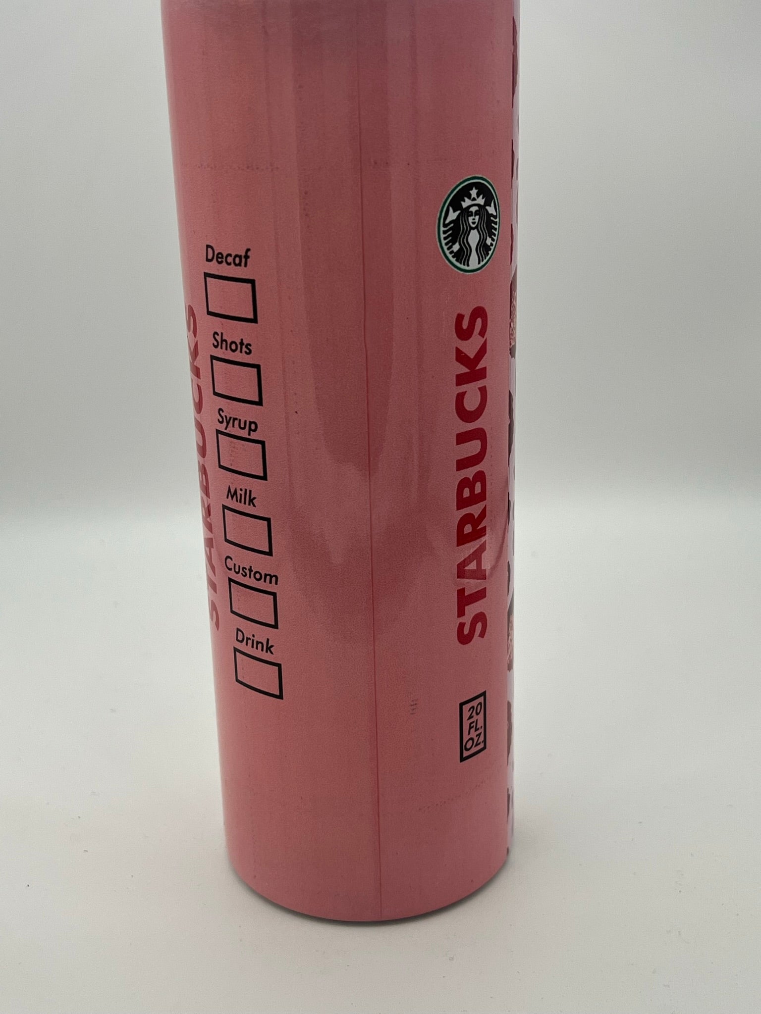 Pink Cheetah Starbucks 20 oz. Tumbler