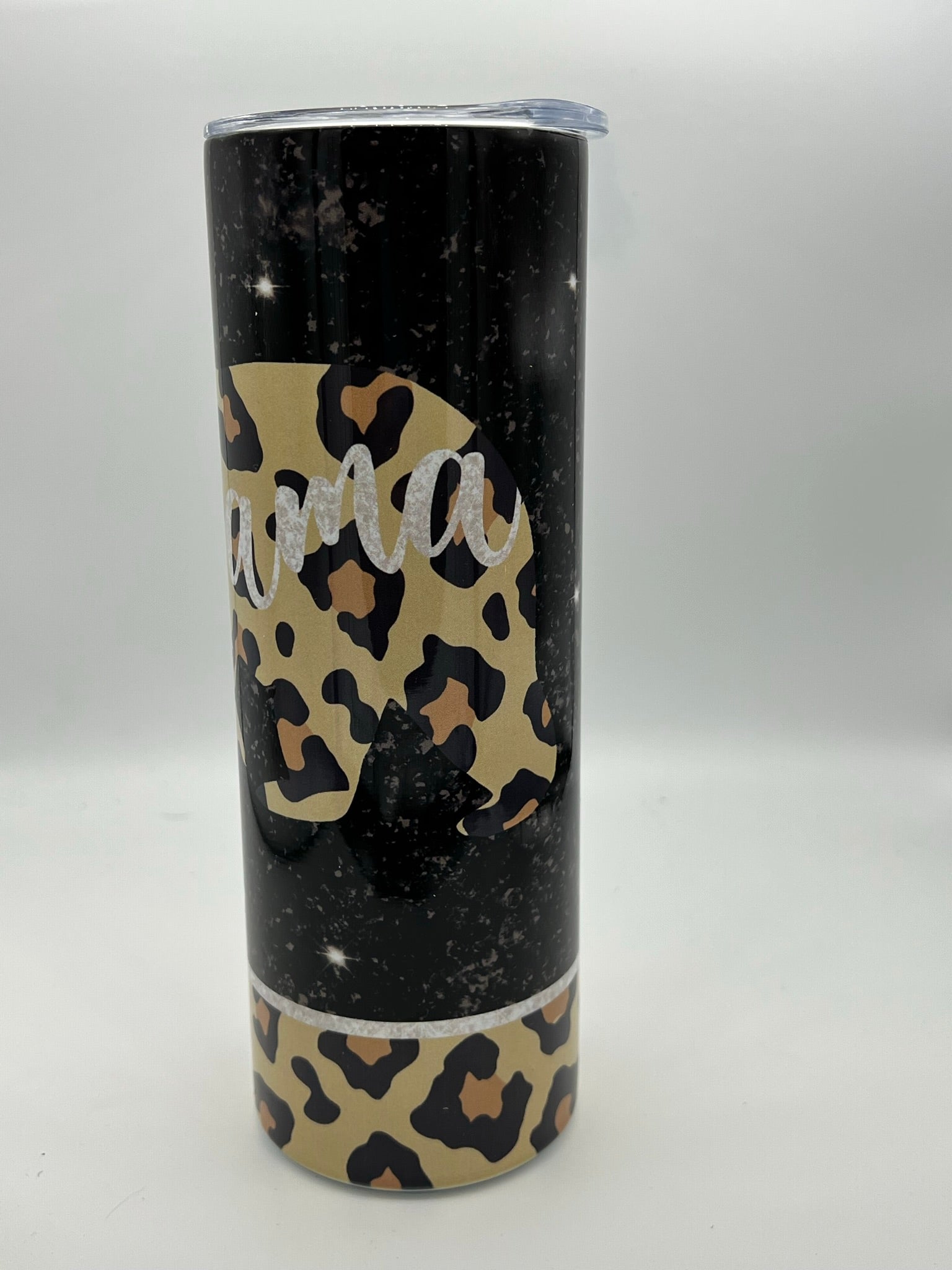 Mama Black Cheetah 20 oz. Tumbler