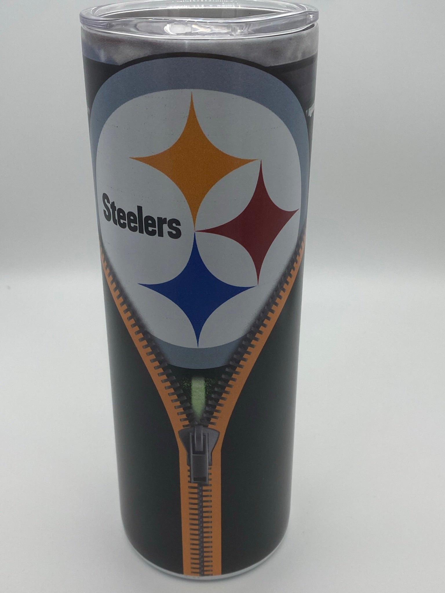 Steelers Zipper 20 oz Tumbler!