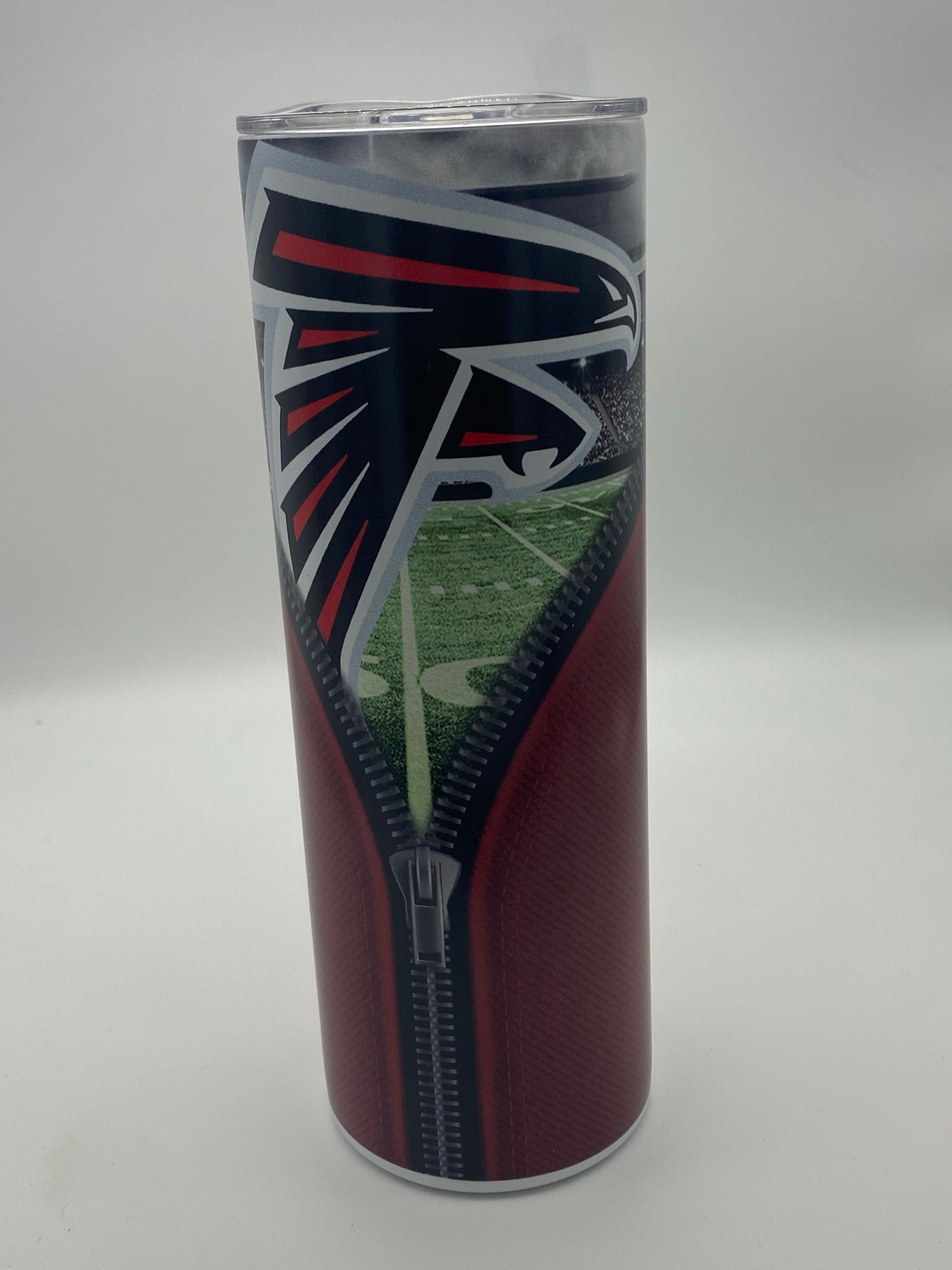 Atlanta Falcons Zipper 20 oz Tumbler!