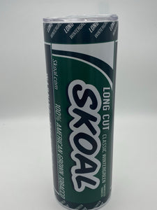 Skoal Wintergreen 20 oz Tumbler!