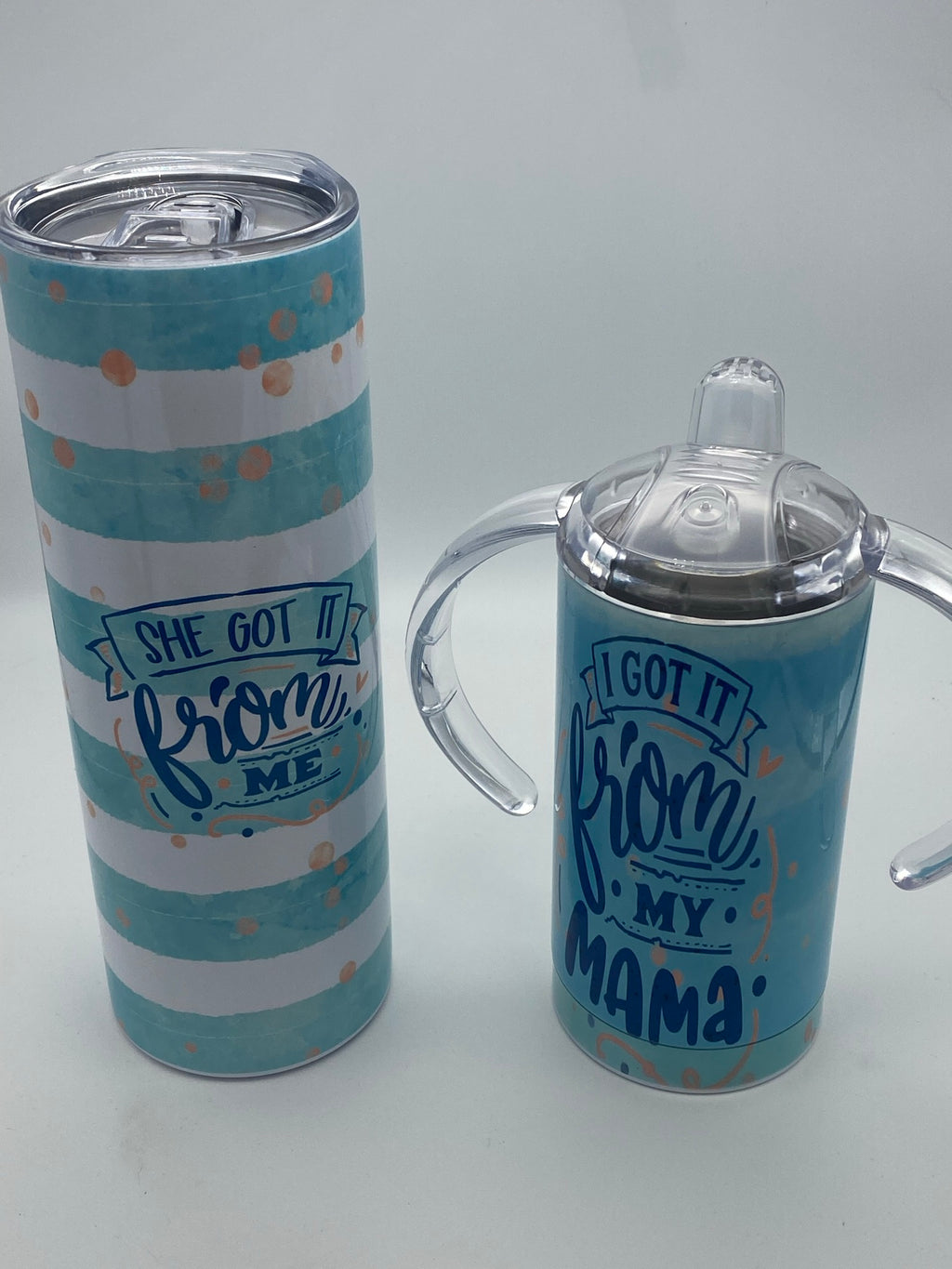 Mommy/Daddy and Me Tumbler Sets