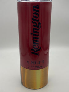 Red Shotgun Shell 20oz Tumbler