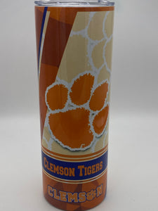 Clemson Shadow 20 oz Tumbler