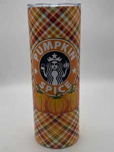 Pumpkin Spice Fall 20 oz Tumbler