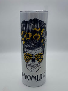 Sunflower Mom Life 20 oz Tumbler