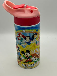 Princess Flip top water bottle