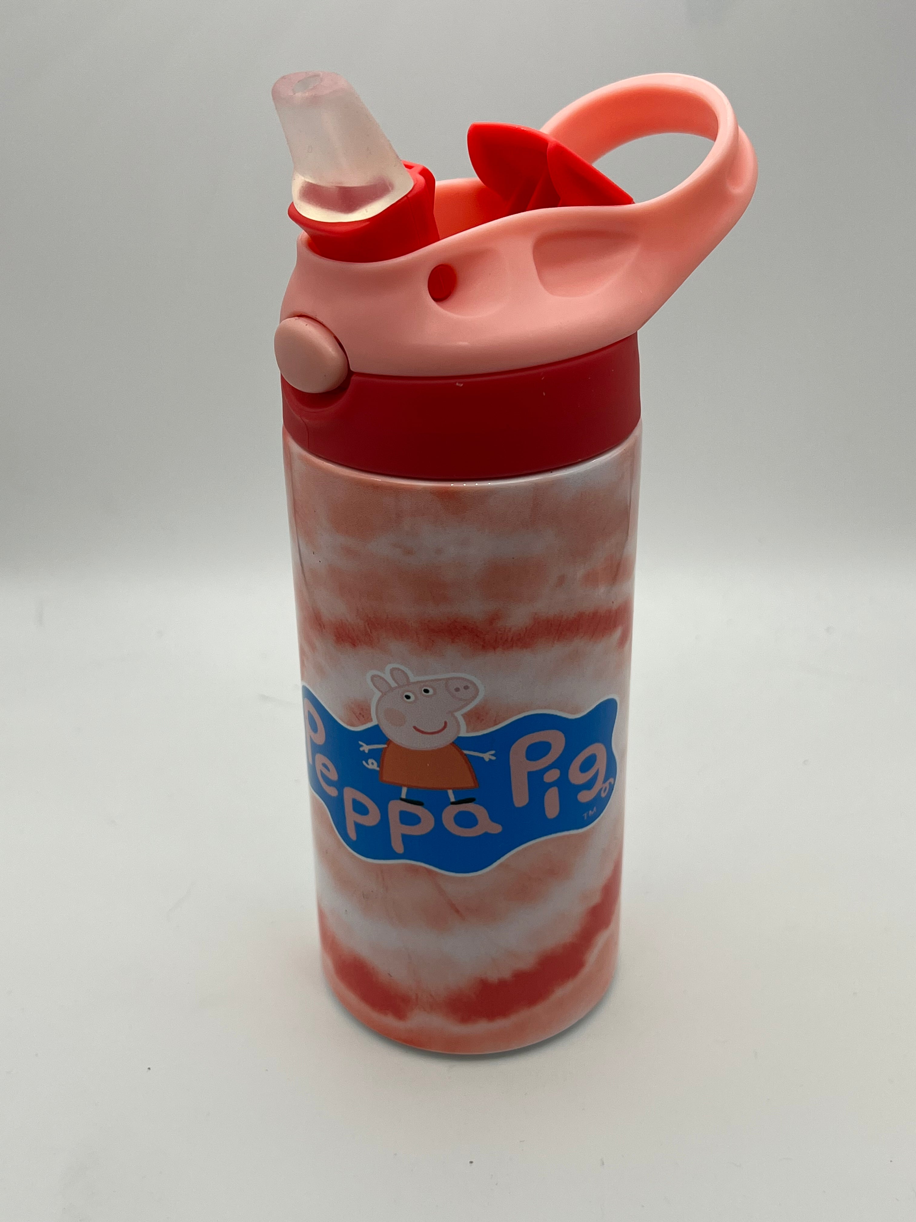 Peppa Pig Kids Flip Top Water Bottle