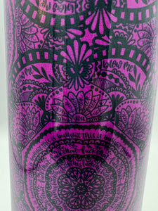 Swear word mandala 20oz tumbler