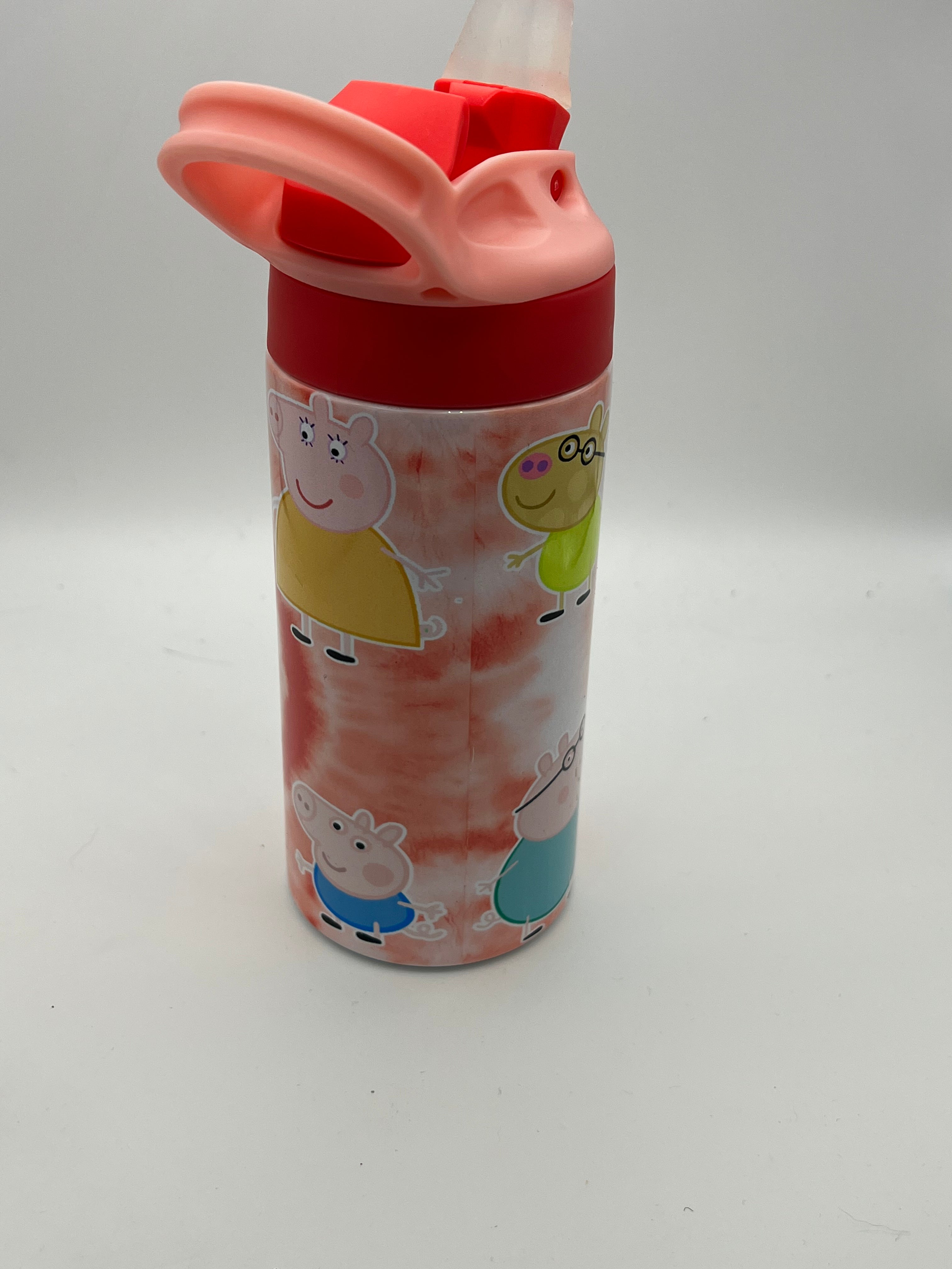 Peppa Pig Kids Flip Top Water Bottle