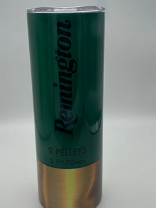 Green Shotgun Shell 20oz Tumbler