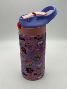 Gabby Dollhouse Kids Flip Top Water Bottle